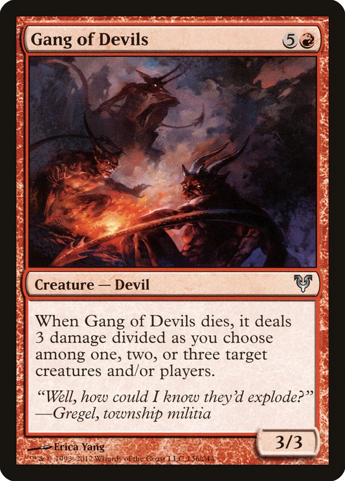 Gang of Devils [Avacyn Restored] (136)