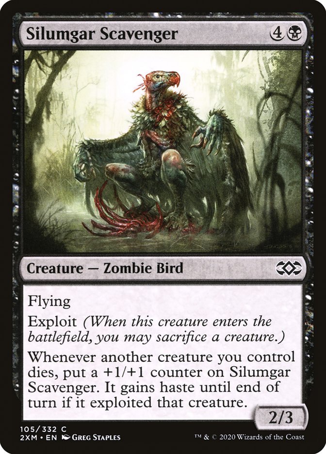 Silumgar Scavenger [Double Masters] (105)