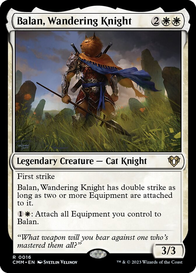 Balan, Wandering Knight [Commander Masters] (16)