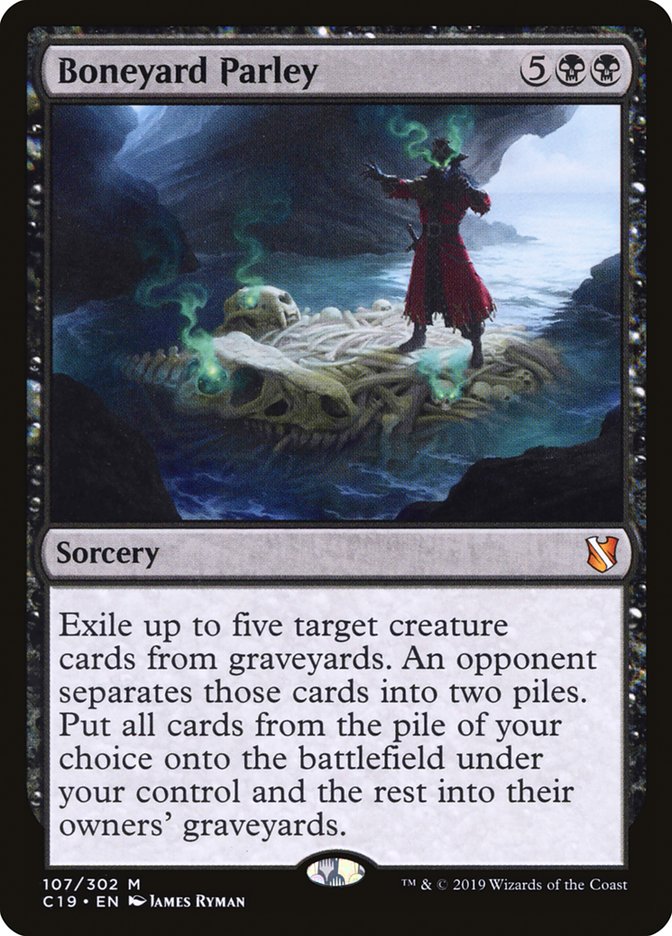 Boneyard Parley [Commander 2019] (107)