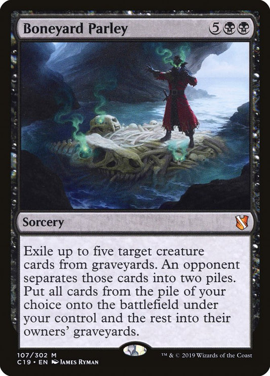 Boneyard Parley [Commander 2019] (107)