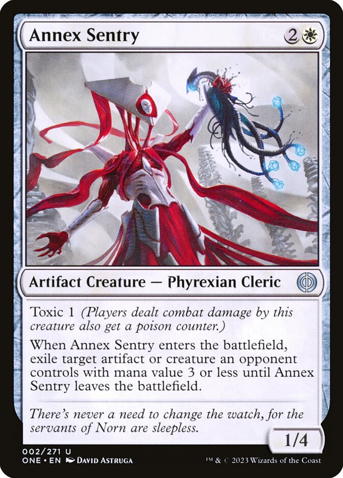 Annex Sentry [Phyrexia: All Will Be One] (2)