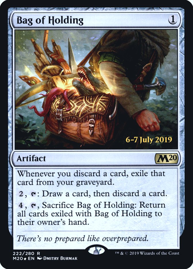Bag of Holding [Core Set 2020 Promos] (222s)