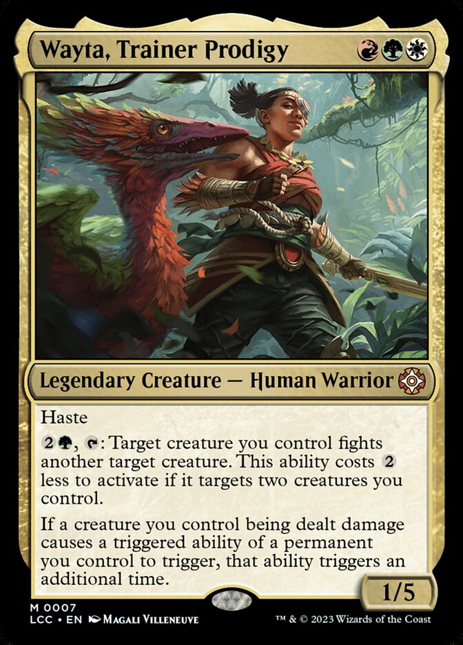 Wayta, Trainer Prodigy [The Lost Caverns of Ixalan Commander] (7)