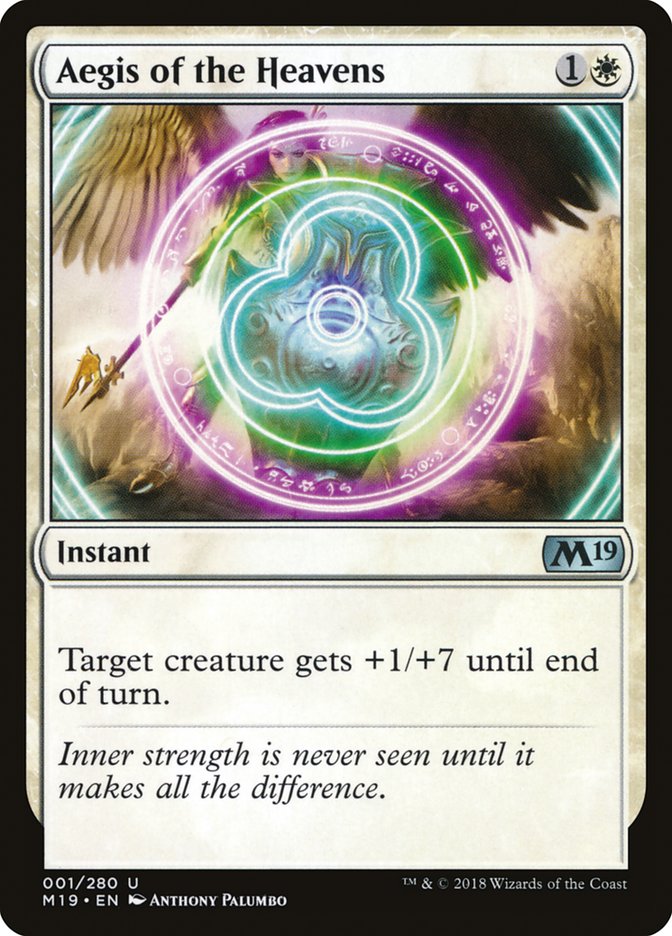 Aegis of the Heavens [Core Set 2019] (1)