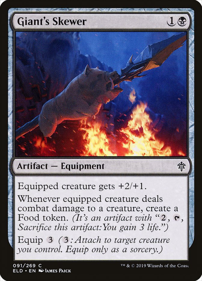 Giant's Skewer [Throne of Eldraine] (91)
