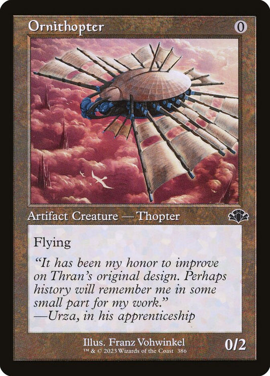 Ornithopter [Dominaria Remastered] (386)