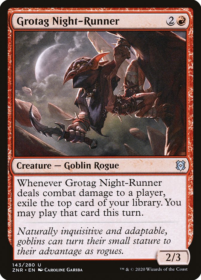 Grotag Night-Runner [Zendikar Rising] (143)