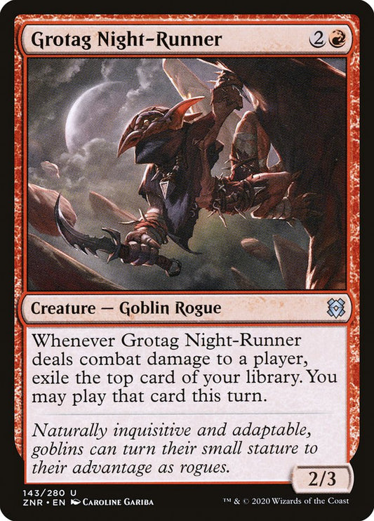 Grotag Night-Runner [Zendikar Rising] (143)