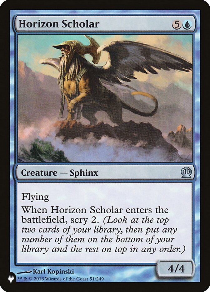 Horizon Scholar [The List] (THS-51)