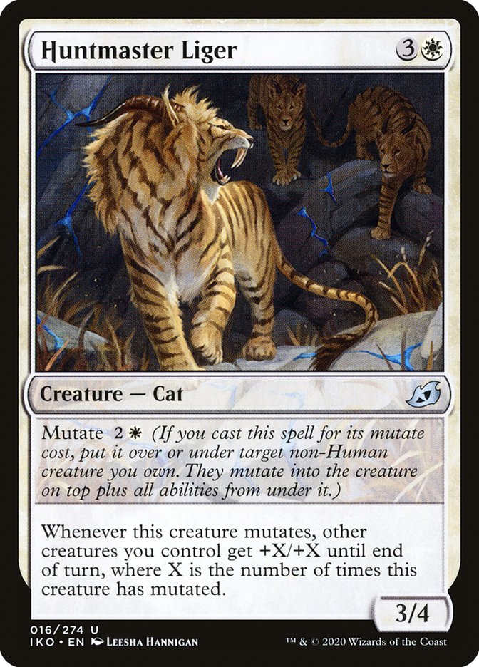 Huntmaster Liger [Ikoria: Lair of Behemoths] (16)