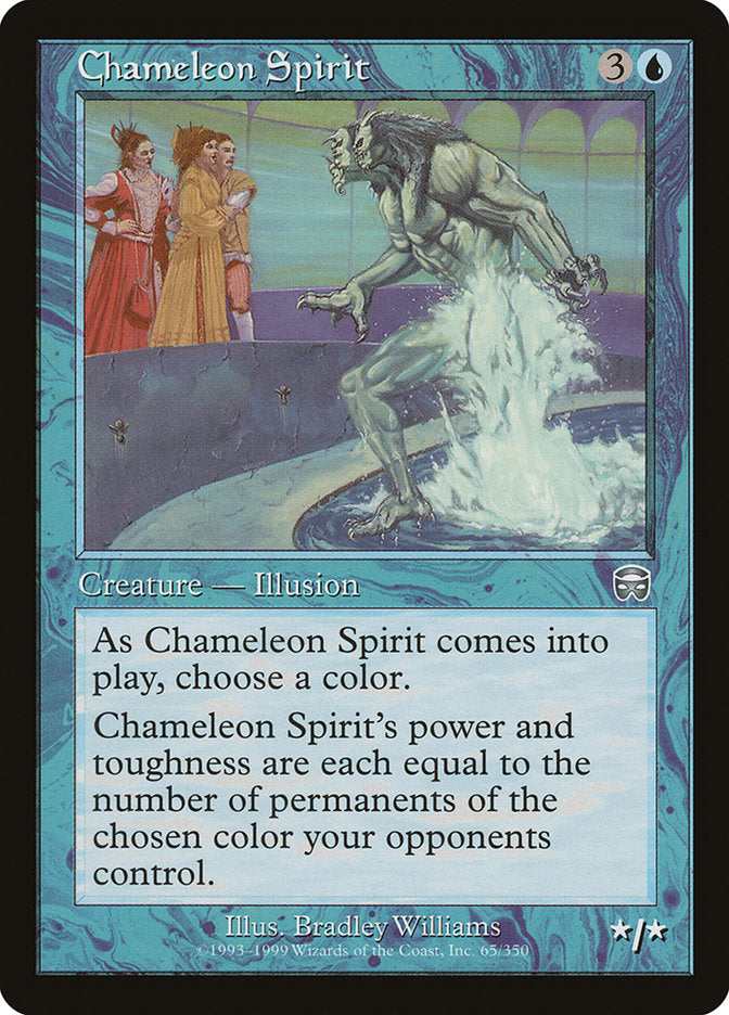 Chameleon Spirit [Mercadian Masques] (65)