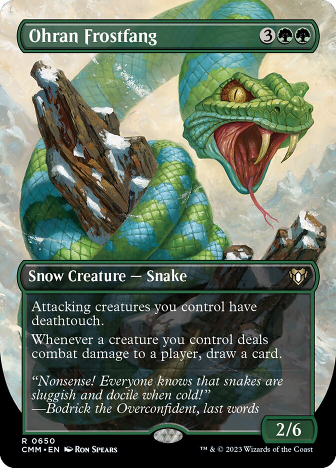 Ohran Frostfang [Commander Masters] (650)