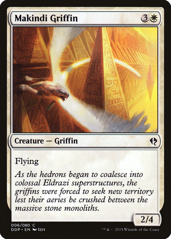 Makindi Griffin [Duel Decks: Zendikar vs. Eldrazi] (6)