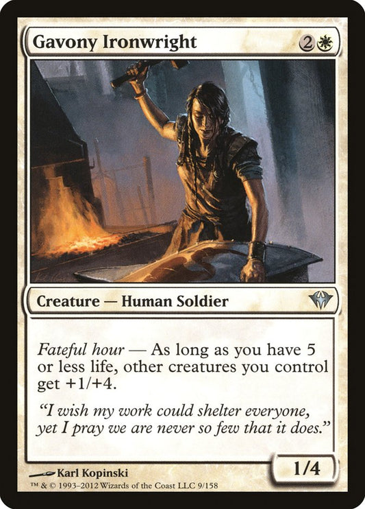 Gavony Ironwright [Dark Ascension] (9)