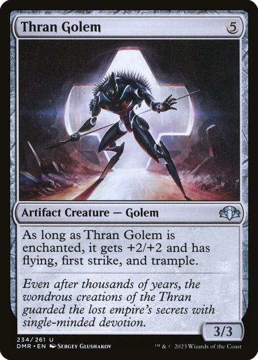 Thran Golem [Dominaria Remastered] (234)