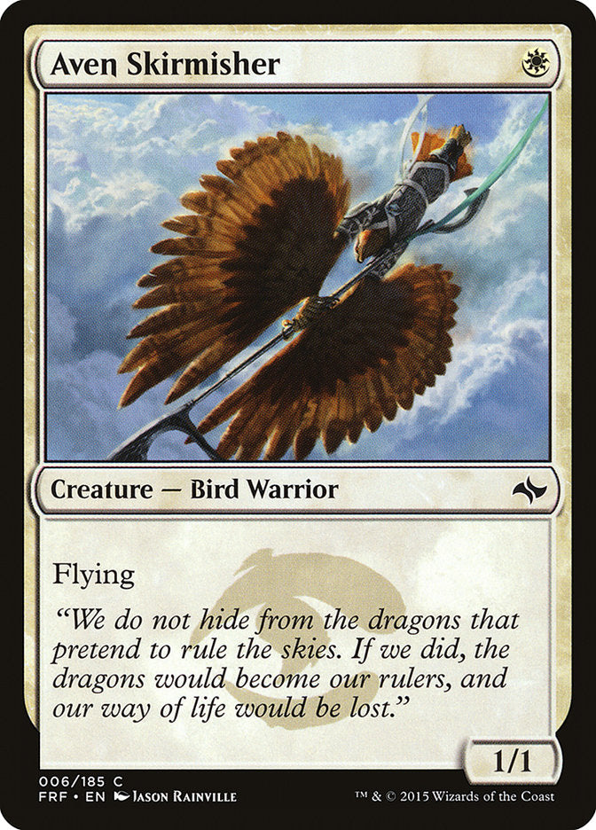 Aven Skirmisher [Fate Reforged] (6)