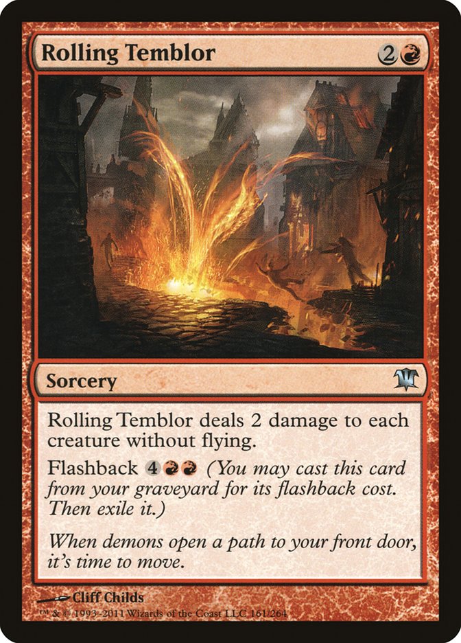 Rolling Temblor [Innistrad] (161)