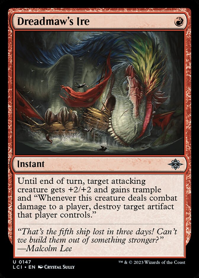Dreadmaw's Ire [The Lost Caverns of Ixalan] (147)