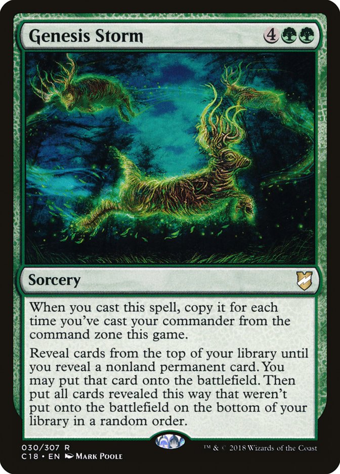 Genesis Storm [Commander 2018] (30)