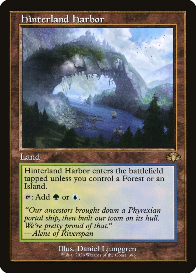 Hinterland Harbor [Dominaria Remastered] (396)