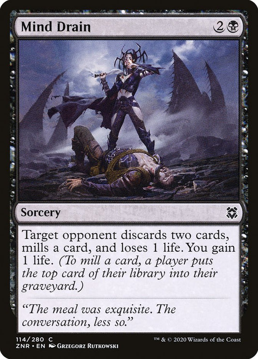 Mind Drain [Zendikar Rising] (114)
