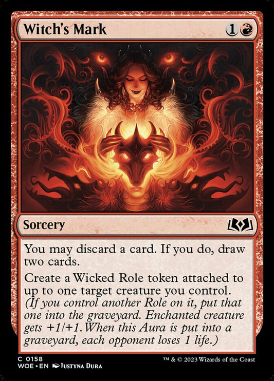 Witch's Mark [Wilds of Eldraine] (158)