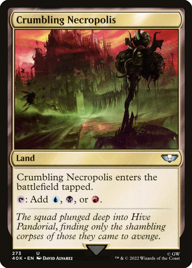 Crumbling Necropolis [Warhammer 40,000 Commander] (273)