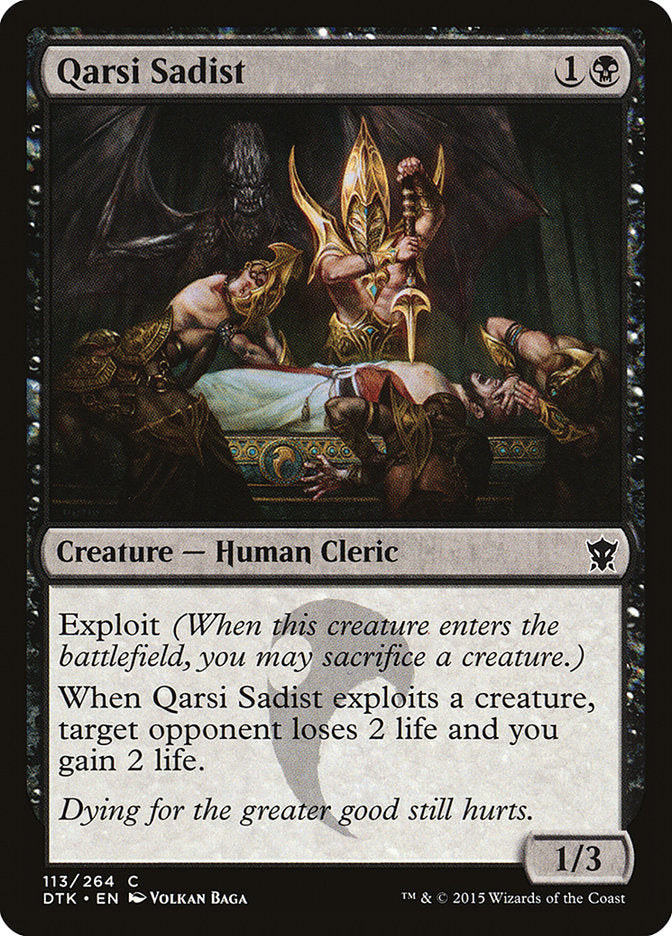 Qarsi Sadist [Dragons of Tarkir] (113)