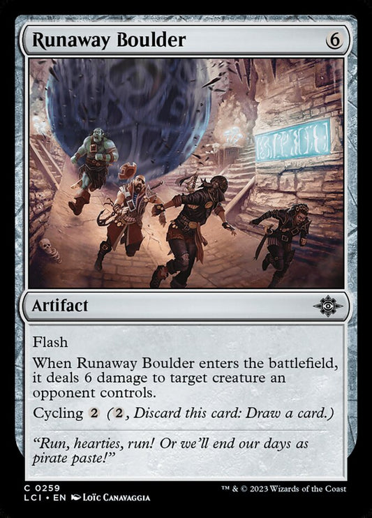 Runaway Boulder [The Lost Caverns of Ixalan] (259)