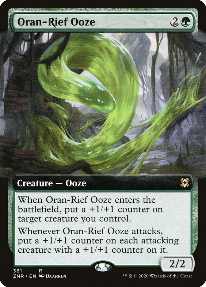 Oran-Rief Ooze [Zendikar Rising] (361)