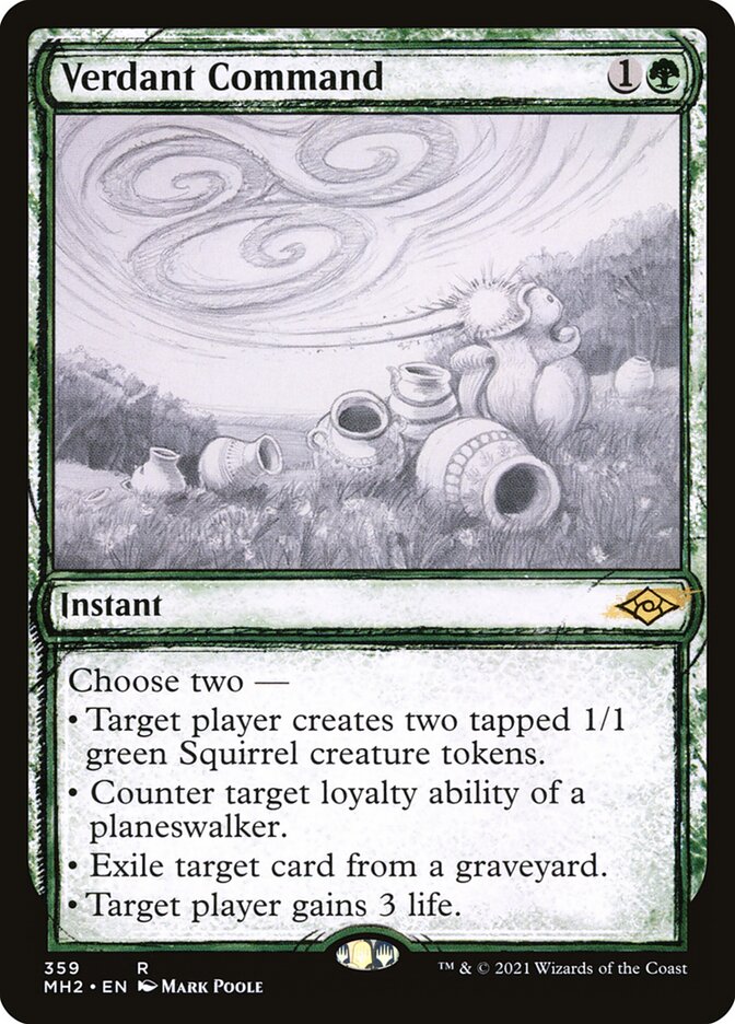 Verdant Command [Modern Horizons 2] (359)