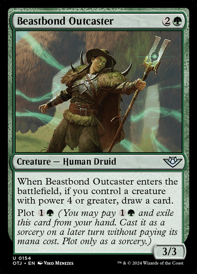 Beastbond Outcaster [Outlaws of Thunder Junction] (154)