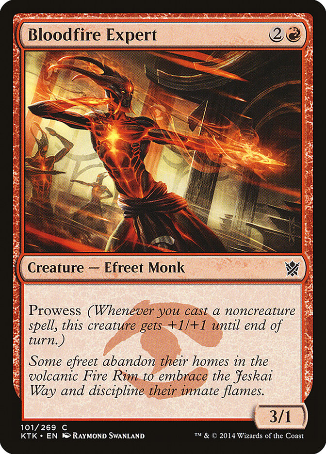 Bloodfire Expert [Khans of Tarkir] (101)