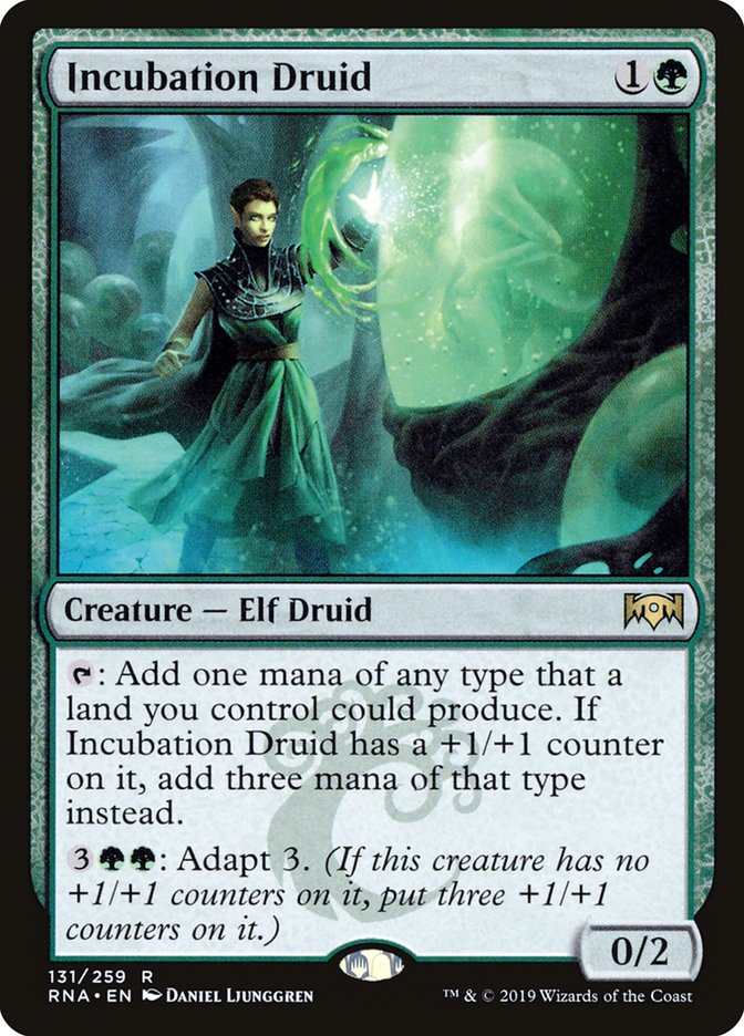 Incubation Druid [Ravnica Allegiance] (131)
