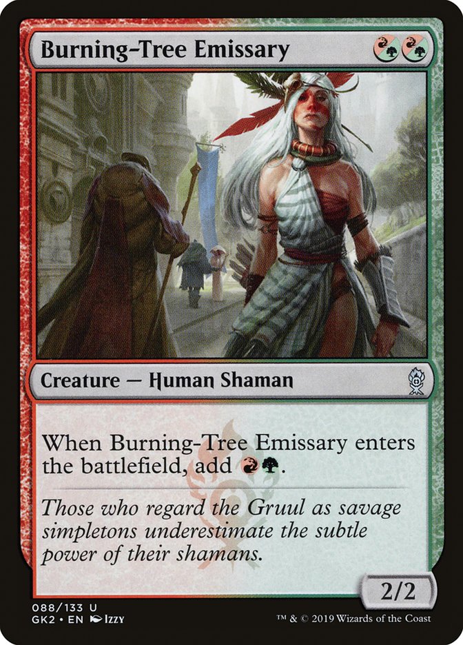 Burning-Tree Emissary [Guild Kit: Gruul] (88)