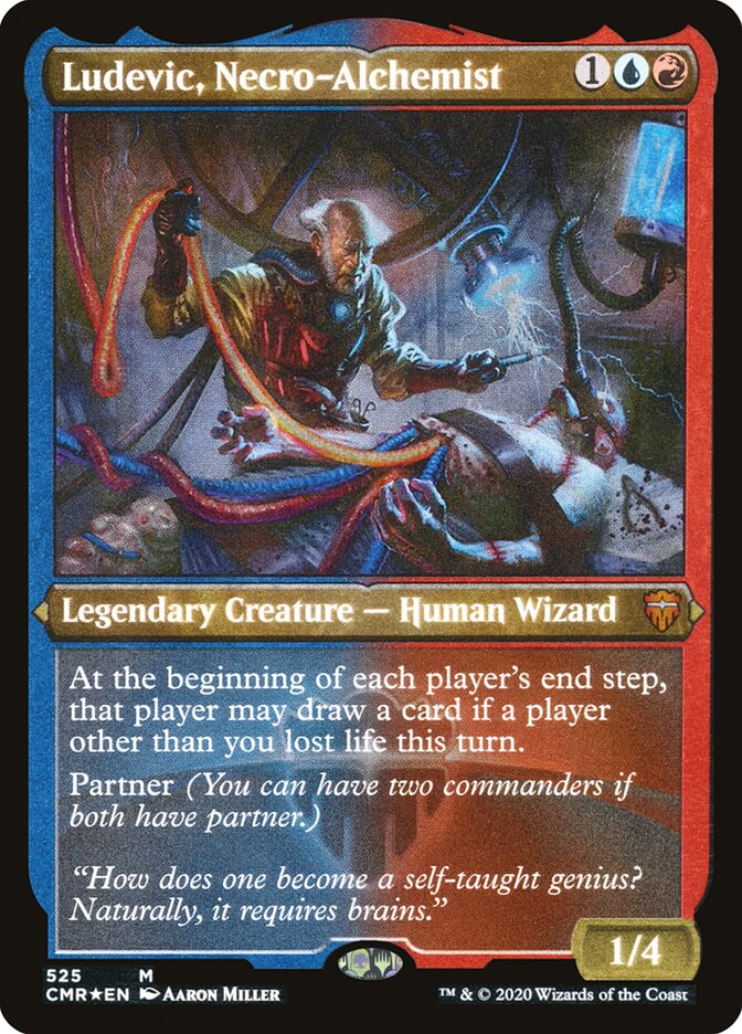 Ludevic, Necro-Alchemist [Commander Legends] (525)