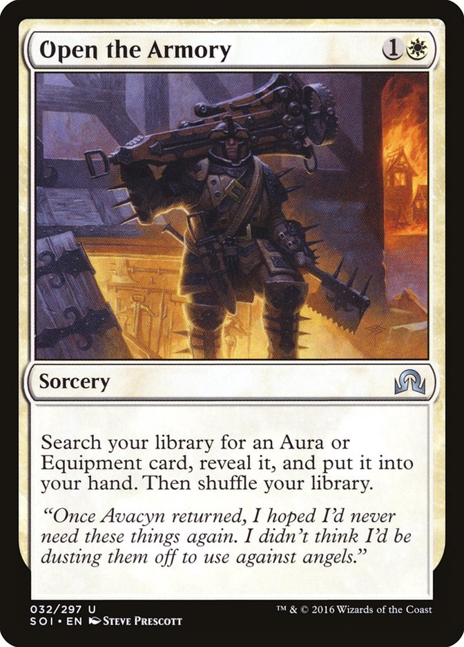 Open the Armory [Shadows over Innistrad] (32)