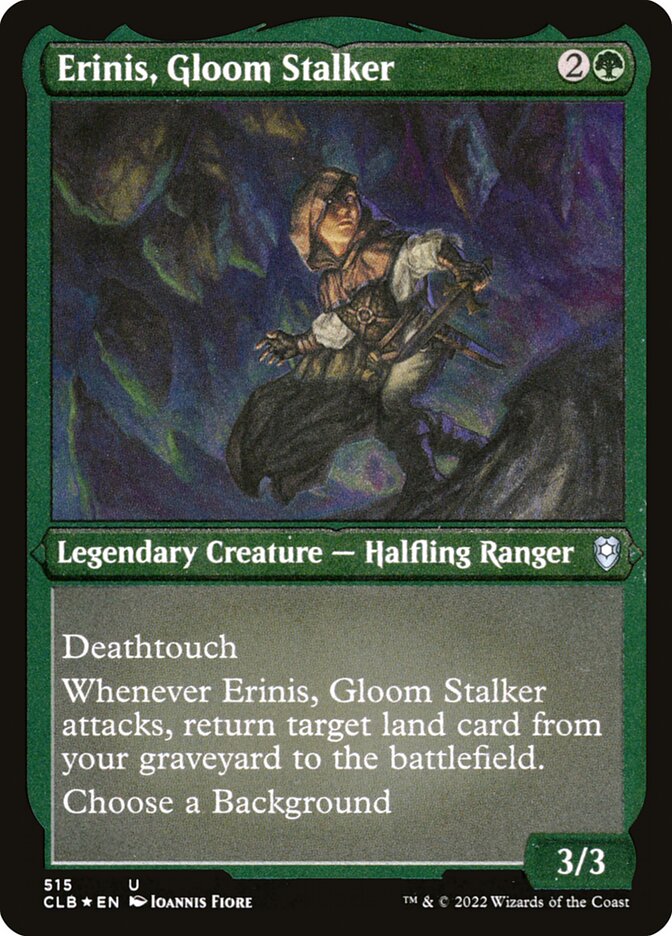 Erinis, Gloom Stalker [Commander Legends: Battle for Baldur's Gate] (515)