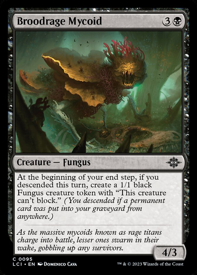 Broodrage Mycoid [The Lost Caverns of Ixalan] (95)