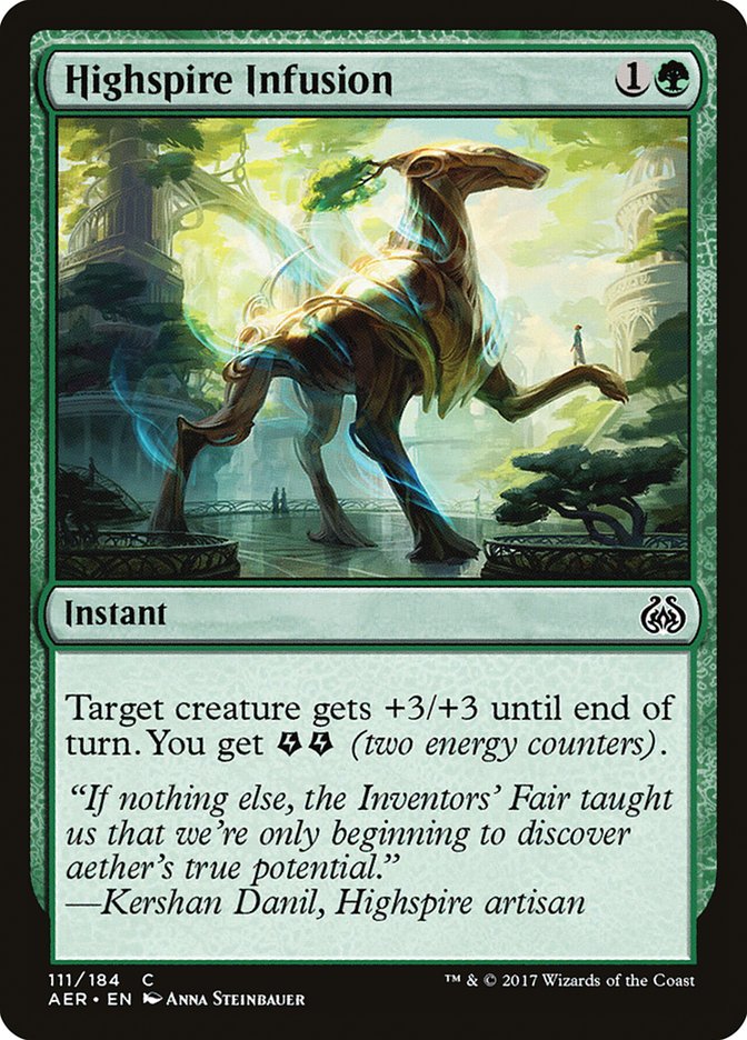 Highspire Infusion [Aether Revolt] (111)