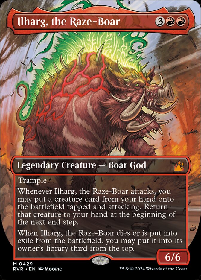 Ilharg, the Raze-Boar [Ravnica Remastered] (429)