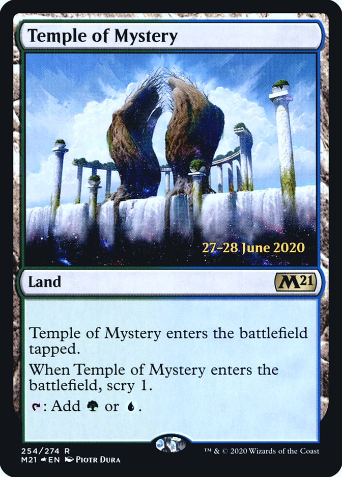 Temple of Mystery [Core Set 2021 Promos] (254s)