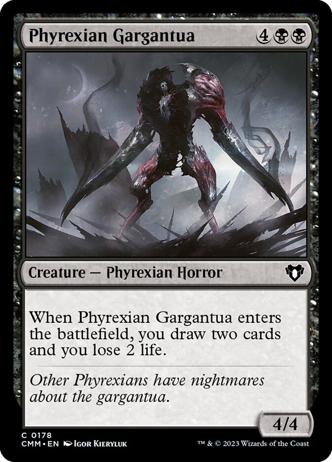 Phyrexian Gargantua [Commander Masters] (178)