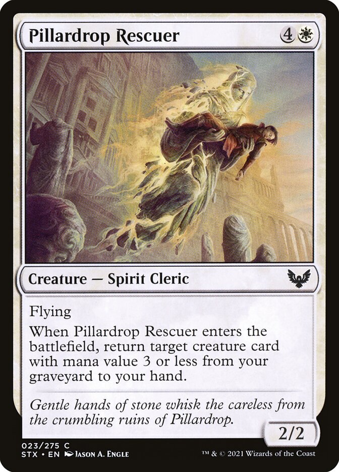 Pillardrop Rescuer [Strixhaven: School of Mages] (23)