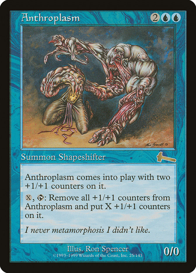 Anthroplasm [Urza's Legacy] (25)