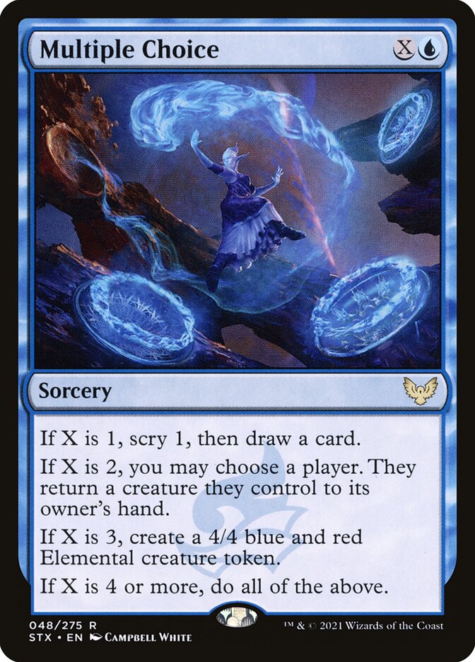 Multiple Choice [Strixhaven: School of Mages] (48)