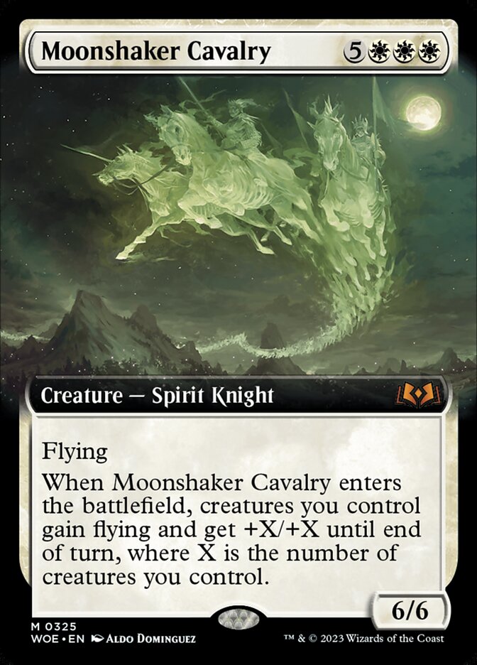 Moonshaker Cavalry [Wilds of Eldraine] (325)