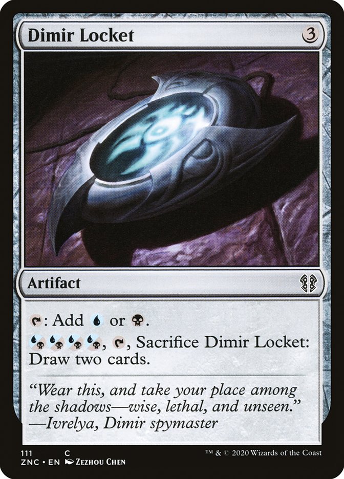 Dimir Locket [Zendikar Rising Commander] (111)