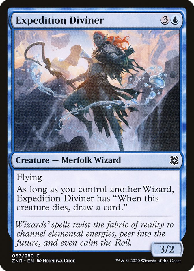 Expedition Diviner [Zendikar Rising] (57)
